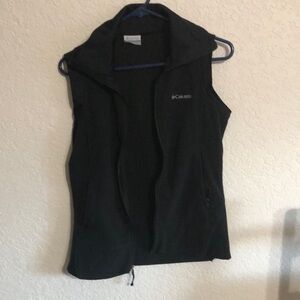 Columbia Black Fleece Vest